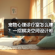 宠物心理诊疗室怎么建?一招解决空间设计难题(图1) 宠物心理诊疗室怎么建?一招解决空间设计难题(图1)