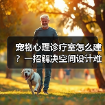 宠物心理诊疗室怎么建?一招解决空间设计难题(图2) 宠物心理诊疗室怎么建?一招解决空间设计难题(图2)