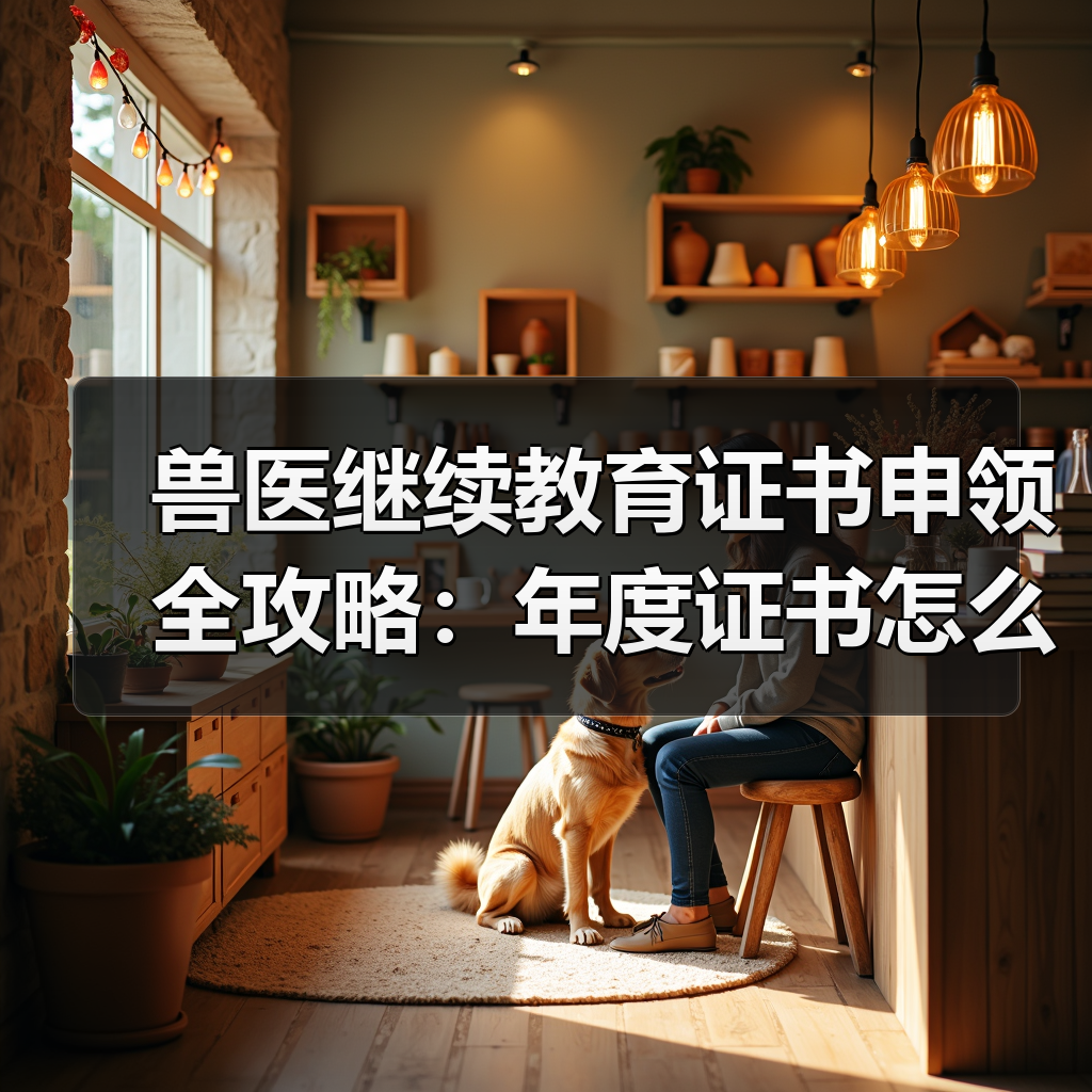 兽医继续教育证书申领全攻略:年度证书怎么领?(图4) 兽医继续教育证书申领全攻略:年度证书怎么领?(图4)