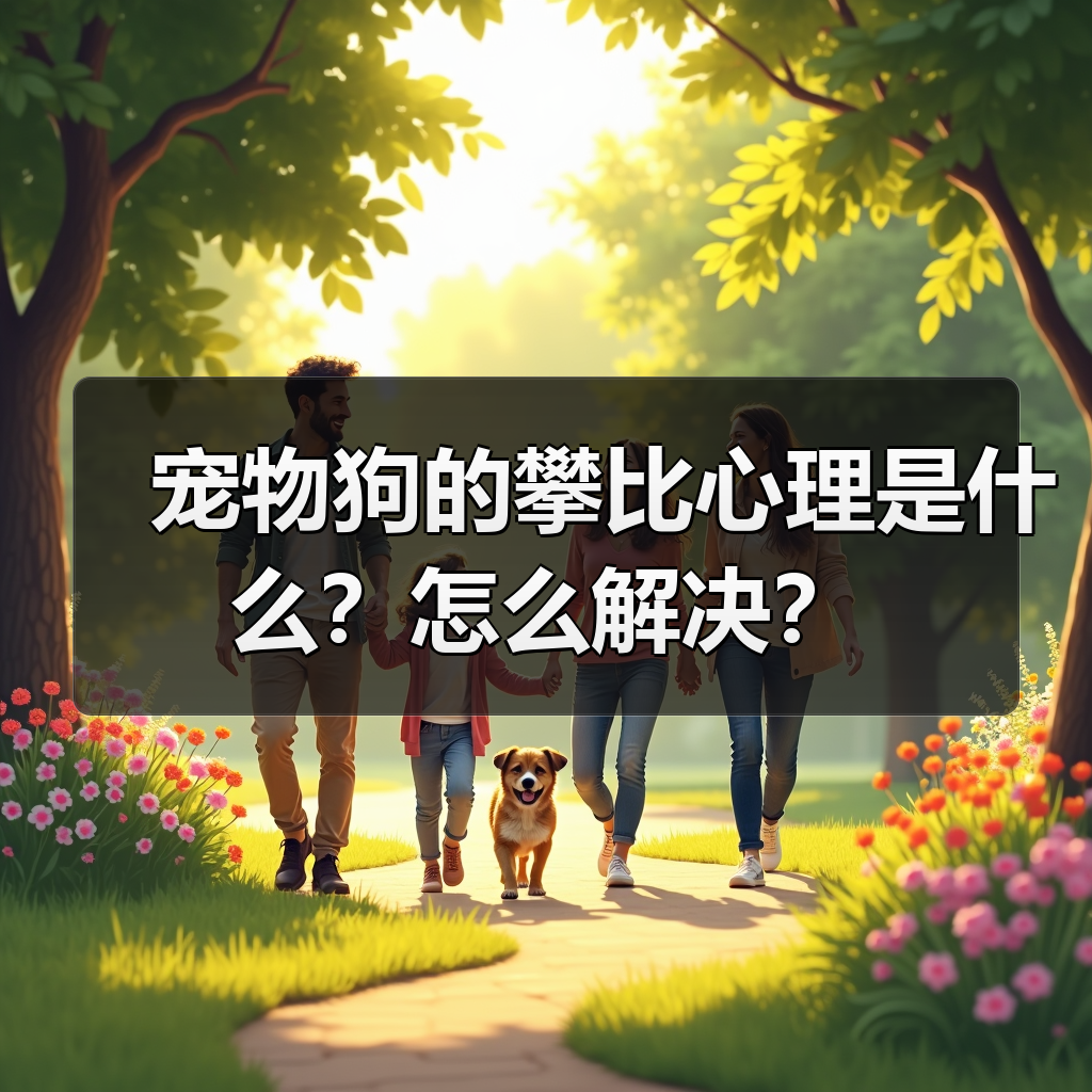 宠物狗的攀比心理是什么？怎么解决？(图2)
