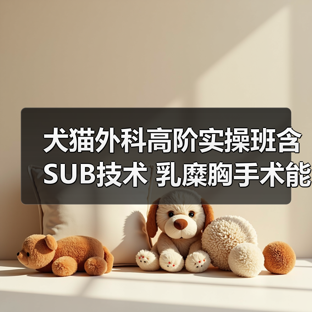 犬猫外科高阶实操班含SUB技术 乳糜胸手术能掌握吗?(图4) 犬猫外科高阶实操班含SUB技术 乳糜胸手术能掌握吗?(图4)