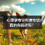 心理学专业和宠物结合真的有前途吗?(图1) 心理学专业和宠物结合真的有前途吗?(图1)