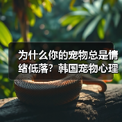 为什么你的宠物总是情绪低落?韩国宠物心理治疗师教你如何改善(图4) 为什么你的宠物总是情绪低落?韩国宠物心理治疗师教你如何改善(图4)