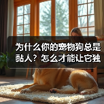 为什么你的宠物狗总是黏人?怎么才能让它独立?(图1) 为什么你的宠物狗总是黏人?怎么才能让它独立?(图1)