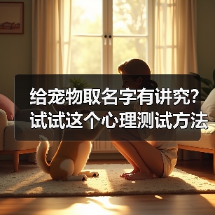 给宠物取名字有讲究?试试这个心理测试方法(图1) 给宠物取名字有讲究?试试这个心理测试方法(图1)