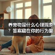 养宠物是什么心理现象？答案藏在你的行为里(图4)