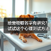 给宠物取名字有讲究?试试这个心理测试方法(图4) 给宠物取名字有讲究?试试这个心理测试方法(图4)