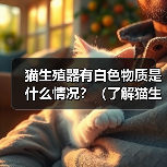 猫生殖器有白色物质是什么情况?(了解猫生殖器异常中的白色分泌物)(图3) 猫生殖器有白色物质是什么情况?(了解猫生殖器异常中的白色分泌物)(图3)