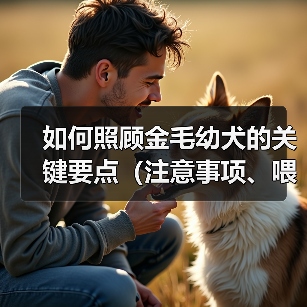 如何照顾金毛幼犬的关键要点(注意事项、喂养、训练、社交化、健康等方面的全面指南)(图2) 如何照顾金毛幼犬的关键要点(注意事项、喂养、训练、社交化、健康等方面的全面指南)(图2)