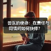 兽医的使命:在责任与同情间如何抉择?(图3) 兽医的使命:在责任与同情间如何抉择?(图3)
