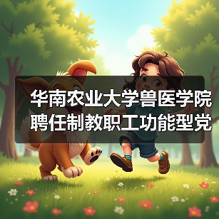 华南农业大学兽医学院聘任制教职工功能型党支部与管理委员会成立(图4)