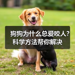 狗狗为什么总爱咬人?科学方法帮你解决(图3) 狗狗为什么总爱咬人?科学方法帮你解决(图3)