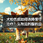 犬咬伤后如何选择保守治疗？头孢泊肟酯的应用效果分析