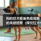 狗的狂犬疫苗免疫周期的关键因素(探究狂犬疫苗对狗的免疫力持续时间和关键影响因素)(图3) 狗的狂犬疫苗免疫周期的关键因素(探究狂犬疫苗对狗的免疫力持续时间和关键影响因素)(图3)