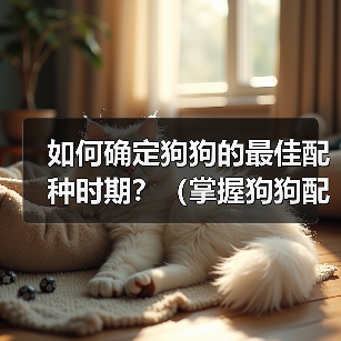 如何确定狗狗的最佳配种时期？（掌握狗狗配种时机的关键方法）(图4)