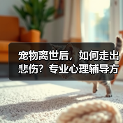 宠物离世后,如何走出悲伤?专业心理辅导方案帮你走出阴霾(图1) 宠物离世后,如何走出悲伤?专业心理辅导方案帮你走出阴霾(图1)