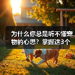 为什么你总是听不懂宠物的心思？掌握这3个技巧轻松沟通(图1)