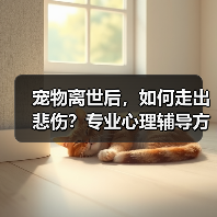 宠物离世后,如何走出悲伤?专业心理辅导方案帮你走出阴霾(图3) 宠物离世后,如何走出悲伤?专业心理辅导方案帮你走出阴霾(图3)