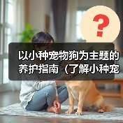 以小种宠物狗为主题的养护指南（了解小种宠物狗，打造幸福宠物生活）