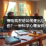 宠物离世后如何走出悲伤？一份科学心理安抚指南(图1)