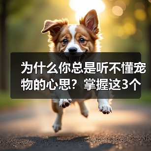 为什么你总是听不懂宠物的心思？掌握这3个技巧轻松沟通(图4)