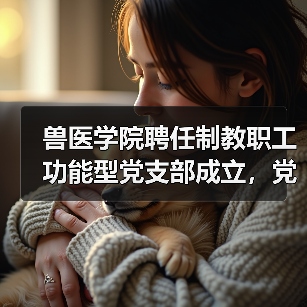 兽医学院聘任制教职工功能型党支部成立，党建引领治理创新