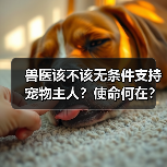 兽医该不该无条件支持宠物主人?使命何在?(图2) 兽医该不该无条件支持宠物主人?使命何在?(图2)
