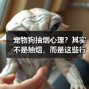 宠物狗抽烟心理?其实不是抽烟,而是这些行为在“模仿”!(图2) 宠物狗抽烟心理?其实不是抽烟,而是这些行为在“模仿”!(图2)
