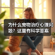 为什么宠物治疗心理问题?这里有科学答案(图1) 为什么宠物治疗心理问题?这里有科学答案(图1)
