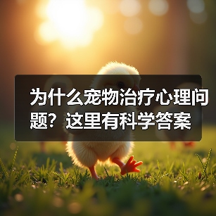 为什么宠物治疗心理问题?这里有科学答案(图2) 为什么宠物治疗心理问题?这里有科学答案(图2)