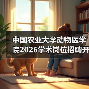 中国农业大学动物医学院2026学术岗位招聘开启，如何申请？(图3)