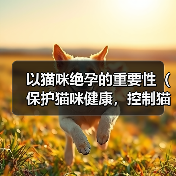 以猫咪绝孕的重要性（保护猫咪健康，控制猫咪数量）