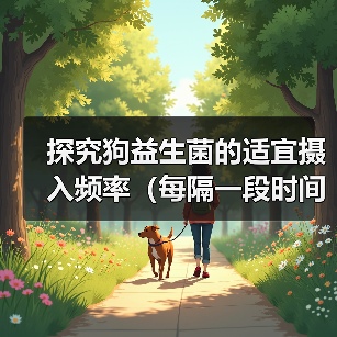探究狗益生菌的适宜摄入频率（每隔一段时间给狗狗补充益生菌的必要性和方法）(图3)