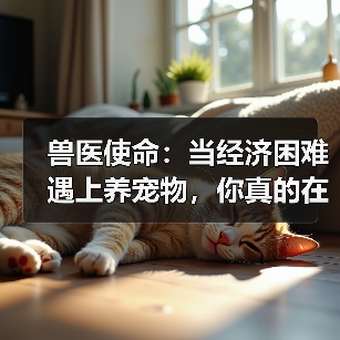 兽医使命:当经济困难遇上养宠物,你真的在履行责任吗?(图3) 兽医使命:当经济困难遇上养宠物,你真的在履行责任吗?(图3)