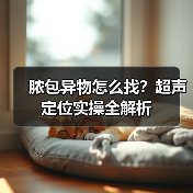 脓包异物怎么找?超声定位实操全解析(图3) 脓包异物怎么找?超声定位实操全解析(图3)