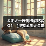 金毛犬一斤狗粮能吃多久？（探究金毛犬食量及饮食管理的关键因素）(图3)