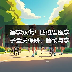 赛学双优！四位兽医学子全员保研，赛场与学术如何双赢？(图3)