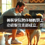兽医学院聘任制教职工功能型党支部成立，党建引领高效治理(图2)