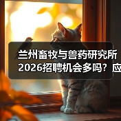 兰州畜牧与兽药研究所2026招聘机会多吗？应届生如何申请？(图2)