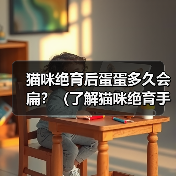 猫咪绝育后蛋蛋多久会扁？（了解猫咪绝育手术对其生理特征的影响）(图3)