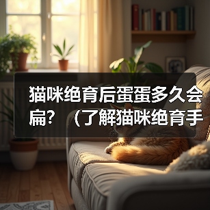 猫咪绝育后蛋蛋多久会扁？（了解猫咪绝育手术对其生理特征的影响）(图2)