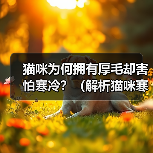 猫咪为何拥有厚毛却害怕寒冷?(解析猫咪寒冷感知机制及其毛发结构特点)(图2) 猫咪为何拥有厚毛却害怕寒冷?(解析猫咪寒冷感知机制及其毛发结构特点)(图2)