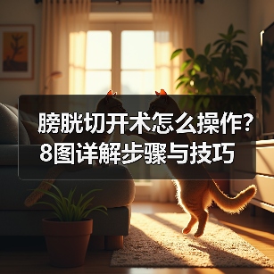 膀胱切开术怎么操作?8图详解步骤与技巧(图2) 膀胱切开术怎么操作?8图详解步骤与技巧(图2)