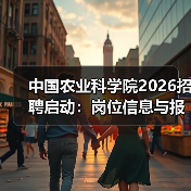 中国农业科学院2026招聘启动:岗位信息与报考指南(图4) 中国农业科学院2026招聘启动:岗位信息与报考指南(图4)