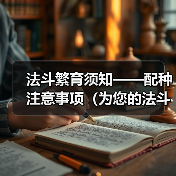 法斗繁育须知——配种注意事项（为您的法斗健康繁衍保驾护航）