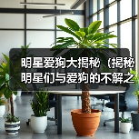 明星爱狗大揭秘（揭秘明星们与爱狗的不解之缘）(图4)