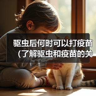 驱虫后何时可以打疫苗（了解驱虫和疫苗的关系以及最佳时间）(图2)