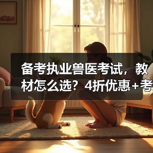 备考执业兽医考试，教材怎么选？4折优惠+考点覆盖+题量丰富，轻松备考！(图4)