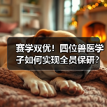 赛学双优!四位兽医学子如何实现全员保研?(图1) 赛学双优!四位兽医学子如何实现全员保研?(图1)