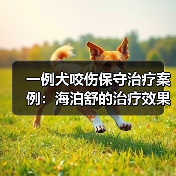 一例犬咬伤保守治疗案例:海泊舒的治疗效果如何?(图1) 一例犬咬伤保守治疗案例:海泊舒的治疗效果如何?(图1)